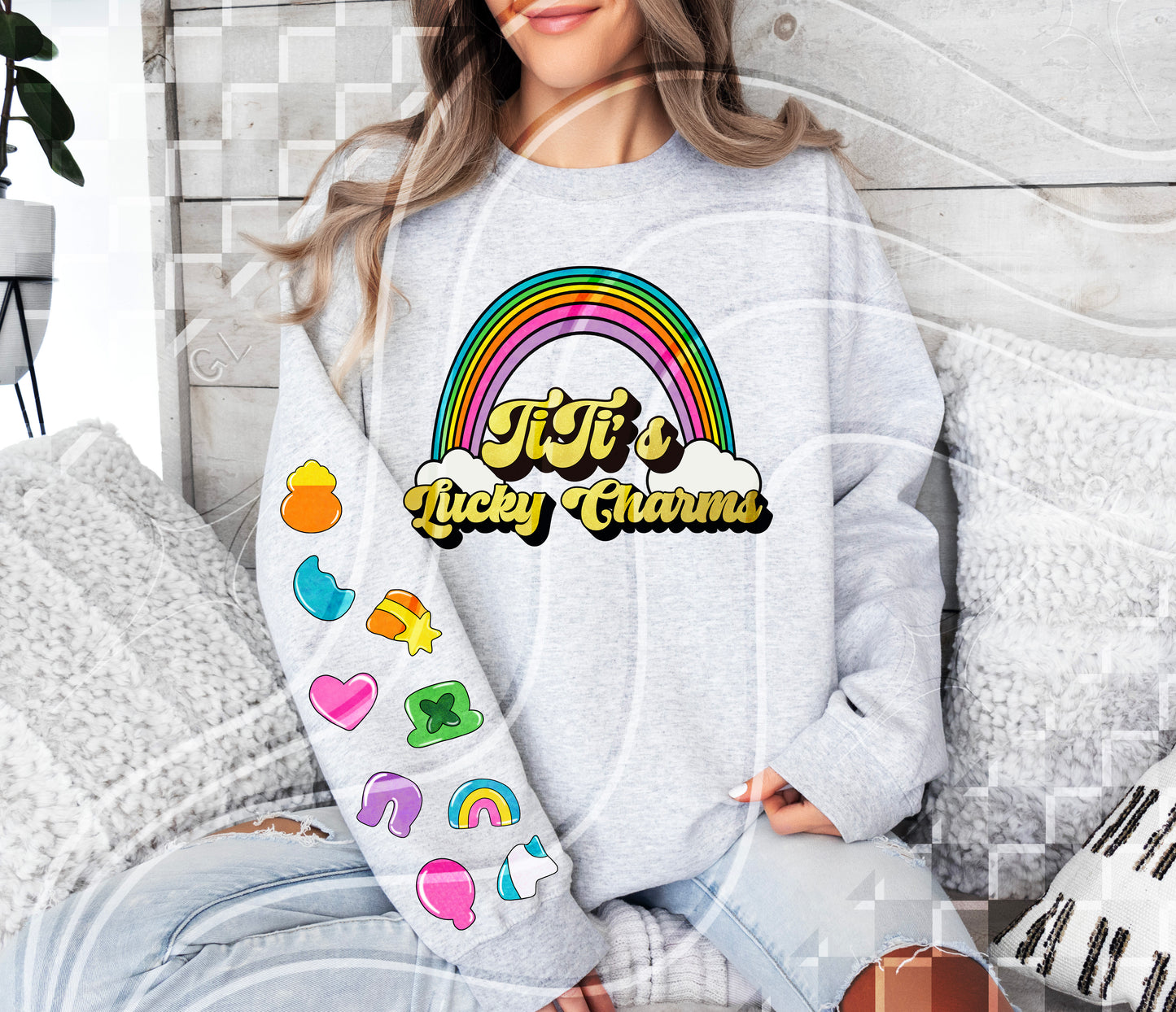 Mama's Lucky Charms saint patrick's day - Digital Download- PNG