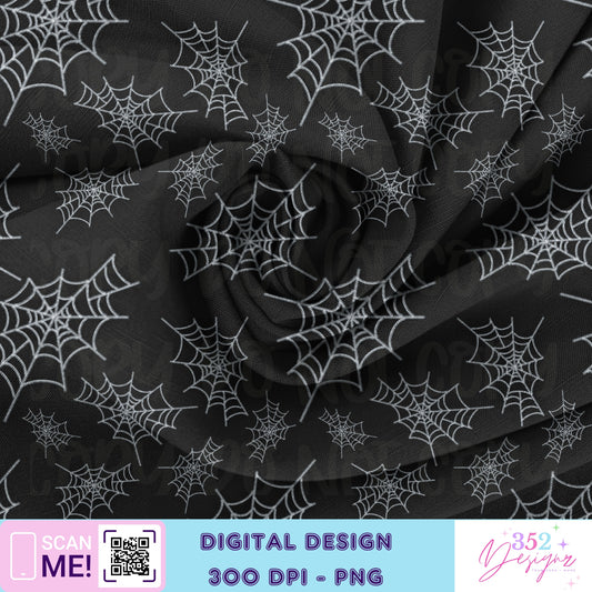 Faux embroidery webs - seamless - Digital Download- PNG