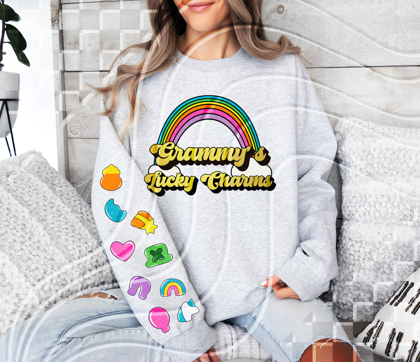 Mama's Lucky Charms saint patrick's day - Digital Download- PNG