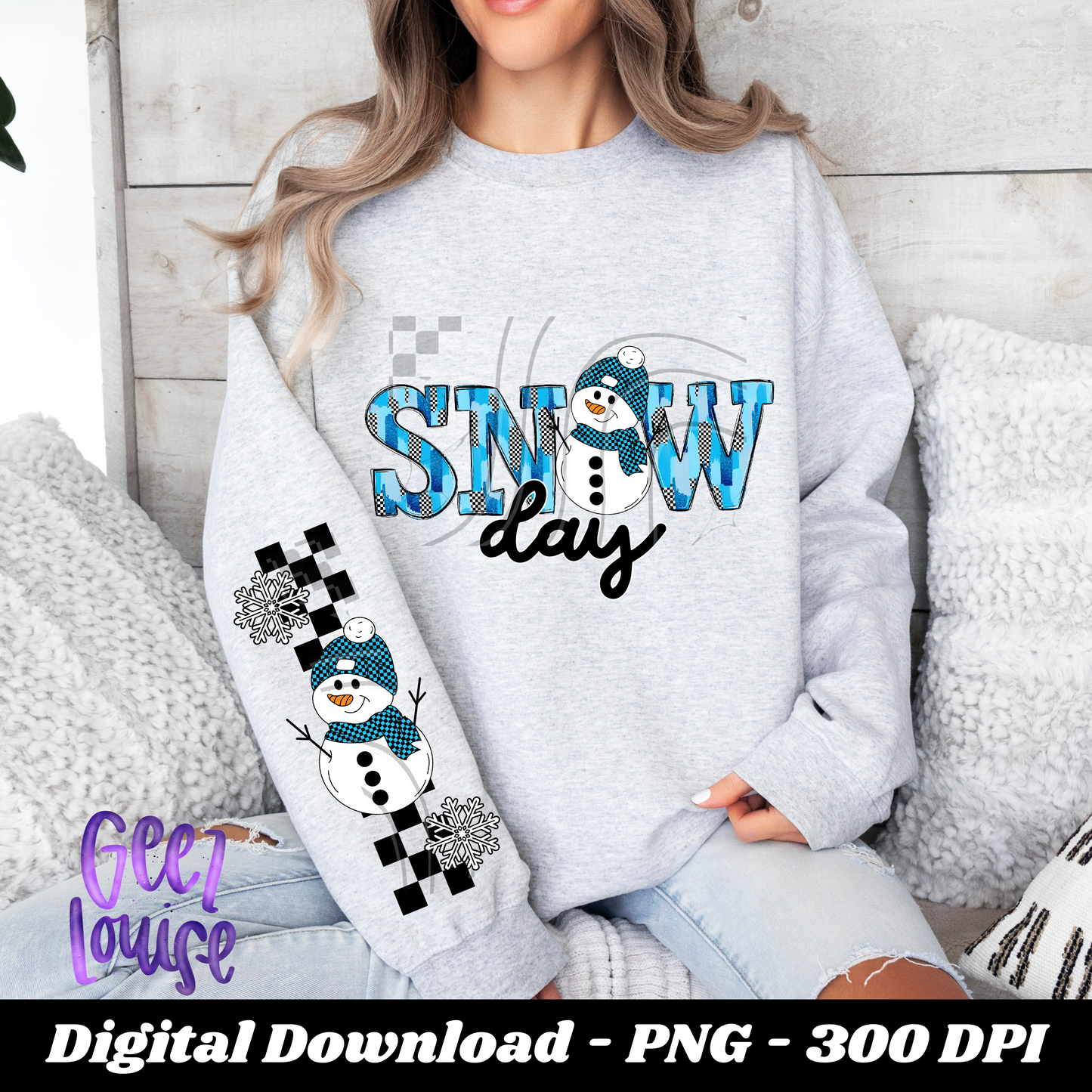 Freebie Friday- Snow day - Digital Download- PNG