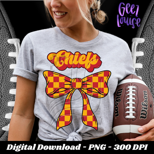 Chiefs - football - Digital Download- PNG