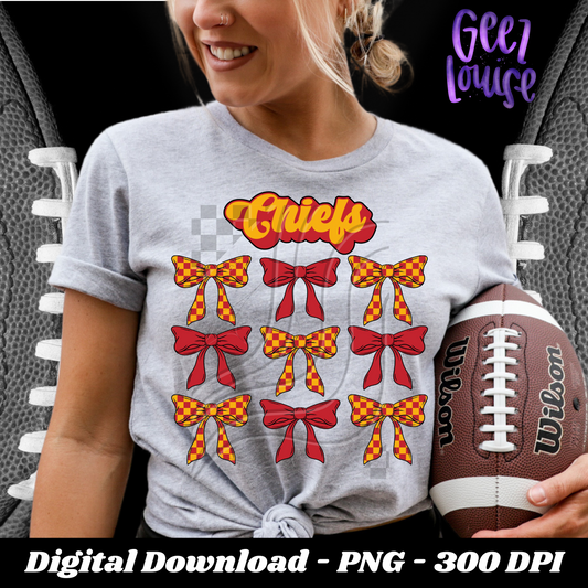 Chiefs - football - Digital Download- PNG