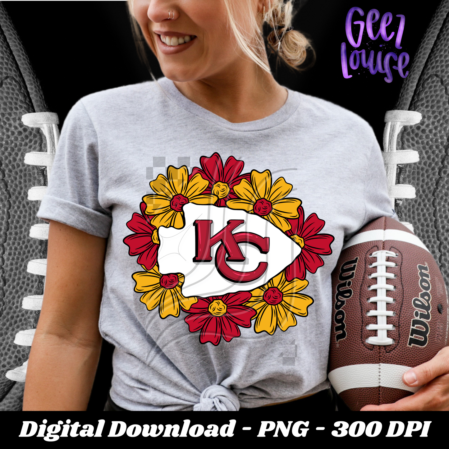 Chiefs - football - Digital Download- PNG