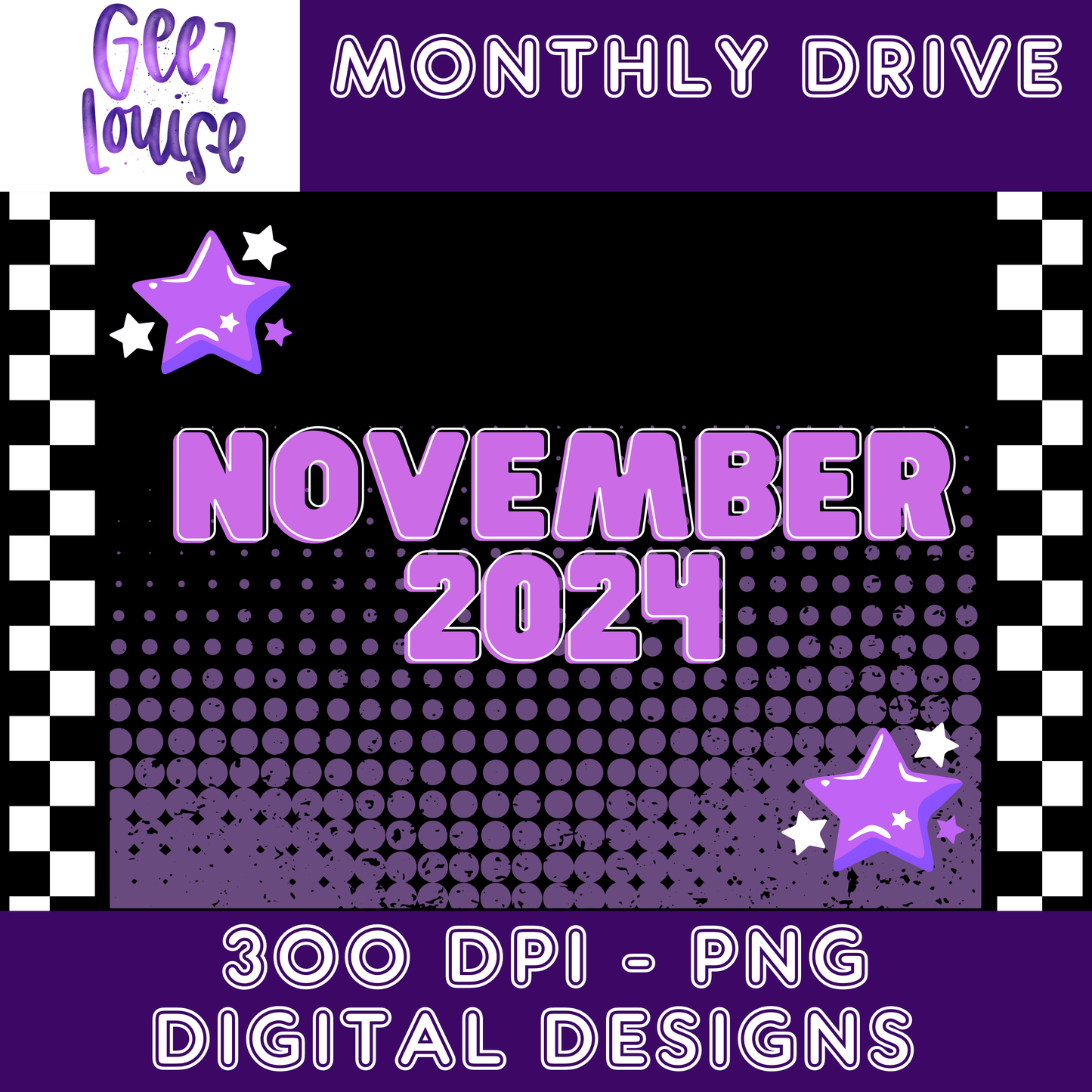 November 24 drive- Digital Download- PNG