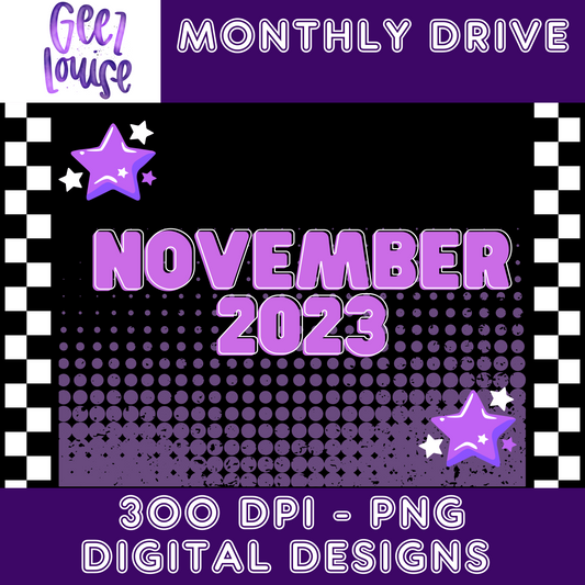 2023 November drive- Digital Download- PNG