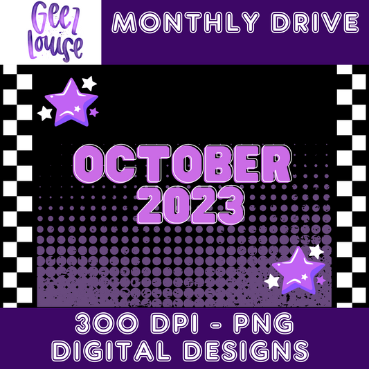 2023 October drive- Digital Download- PNG