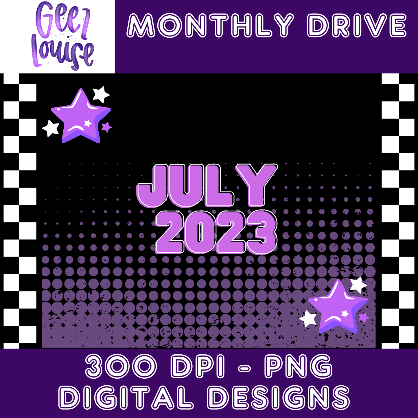 2023 July drive- Digital Download- PNG