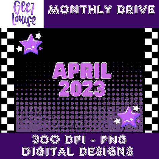 2023 April drive- Digital Download- PNG