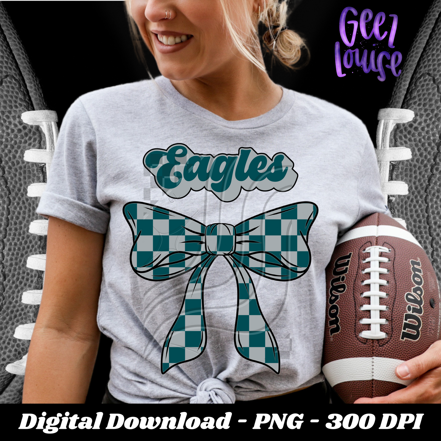 Eagles bow - football - Digital Download- PNG