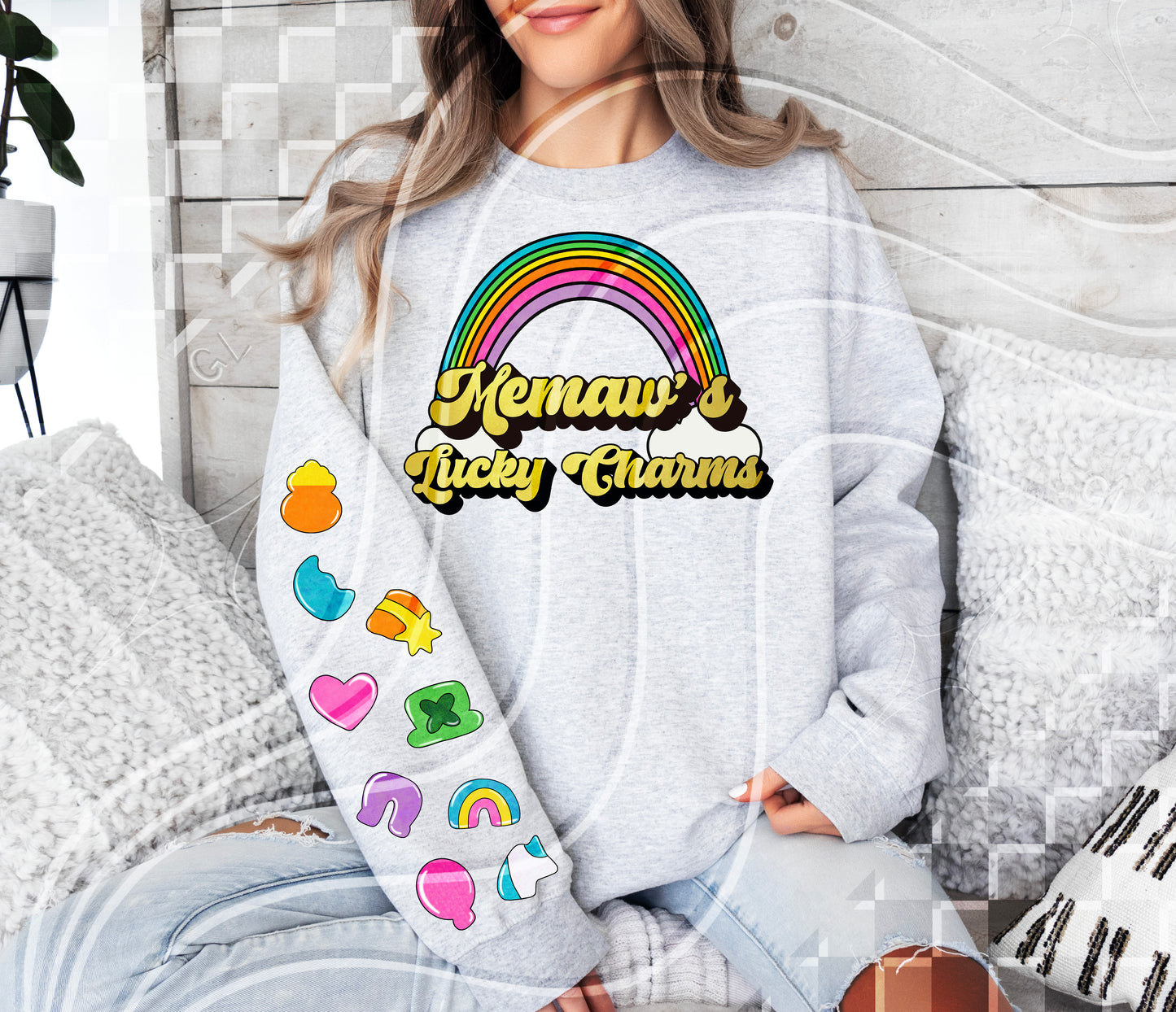 Mama's Lucky Charms saint patrick's day - Digital Download- PNG