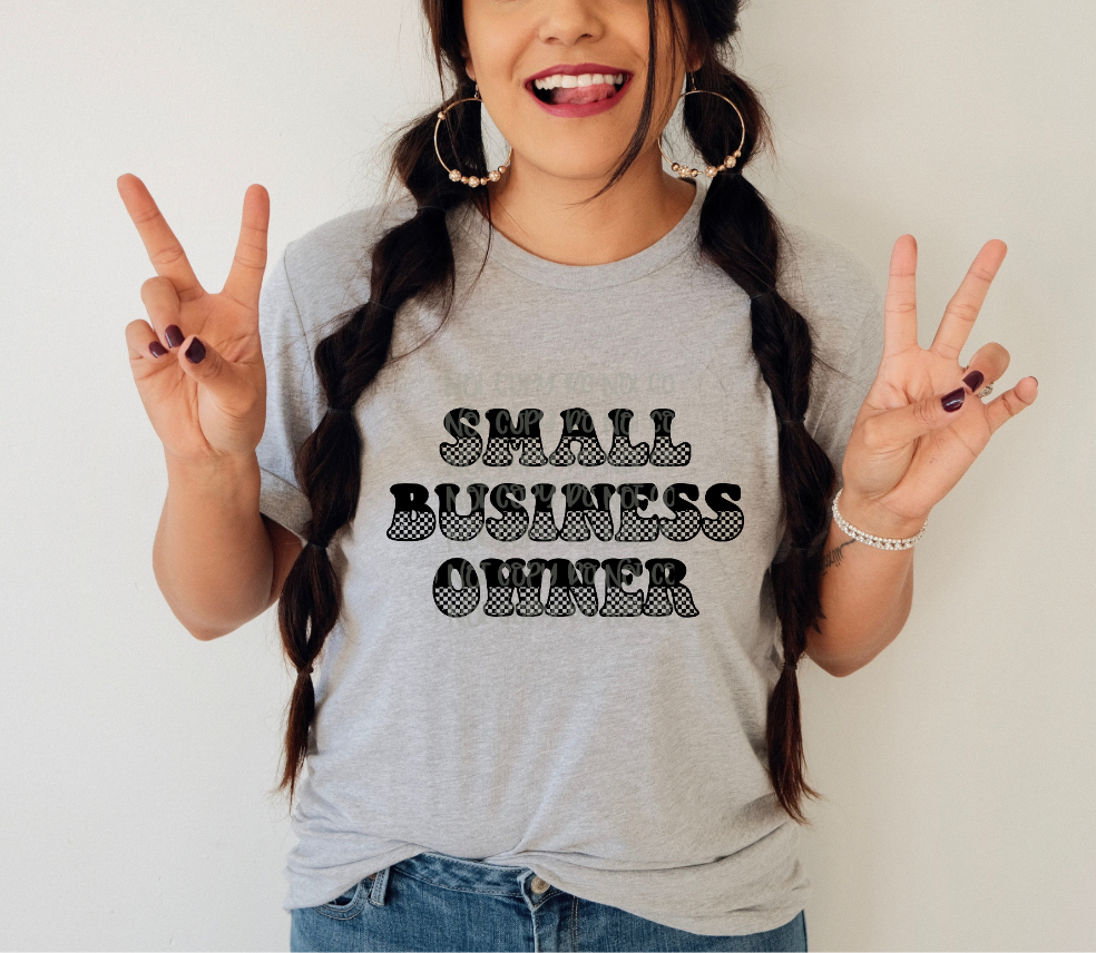 Small business owner- Digital Download- PNG - single color