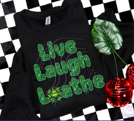 Live laugh loathe - Digital Download- PNG