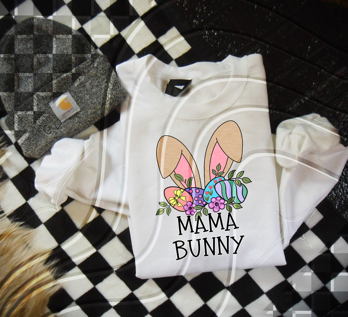 Mama baby bunny -  Digital Download- PNG