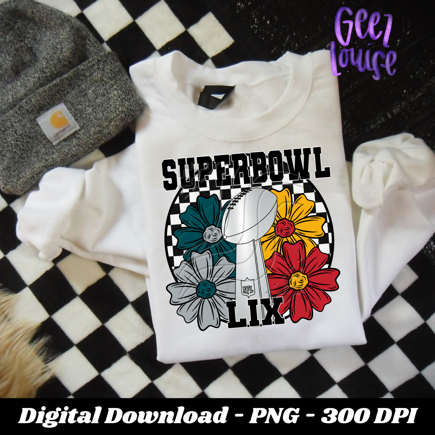 Superbowl - football - Digital Download- PNG