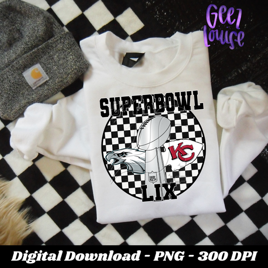 Superbowl - football - Digital Download- PNG