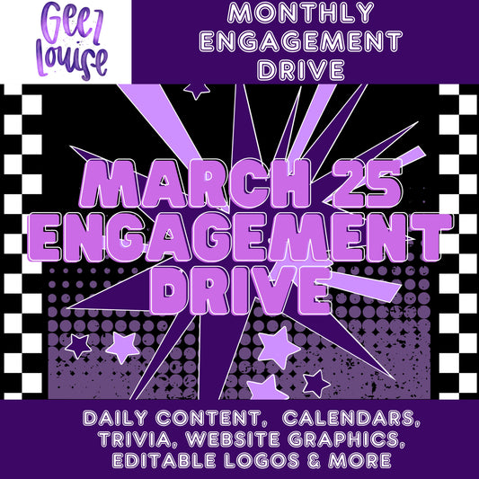 March Social Media Engagement Drive