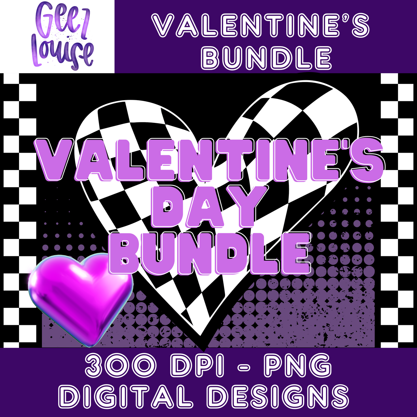 Valentine's Bundle - Digital Download- PNG