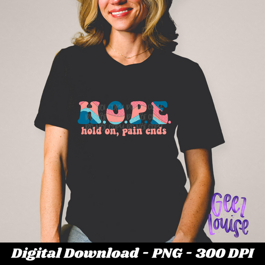 Hope - Digital Download- PNG